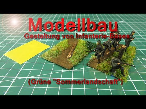 Tutorial: Infanterie Basegestaltung