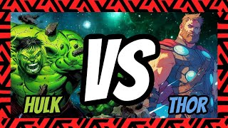 Hulk versus Thor
