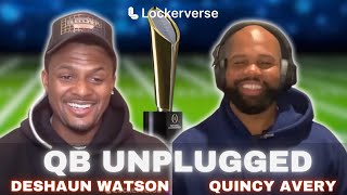 REACTION to WILD College Football Championship & NFL Playoff Preview on QB Unplugged | Episode 12