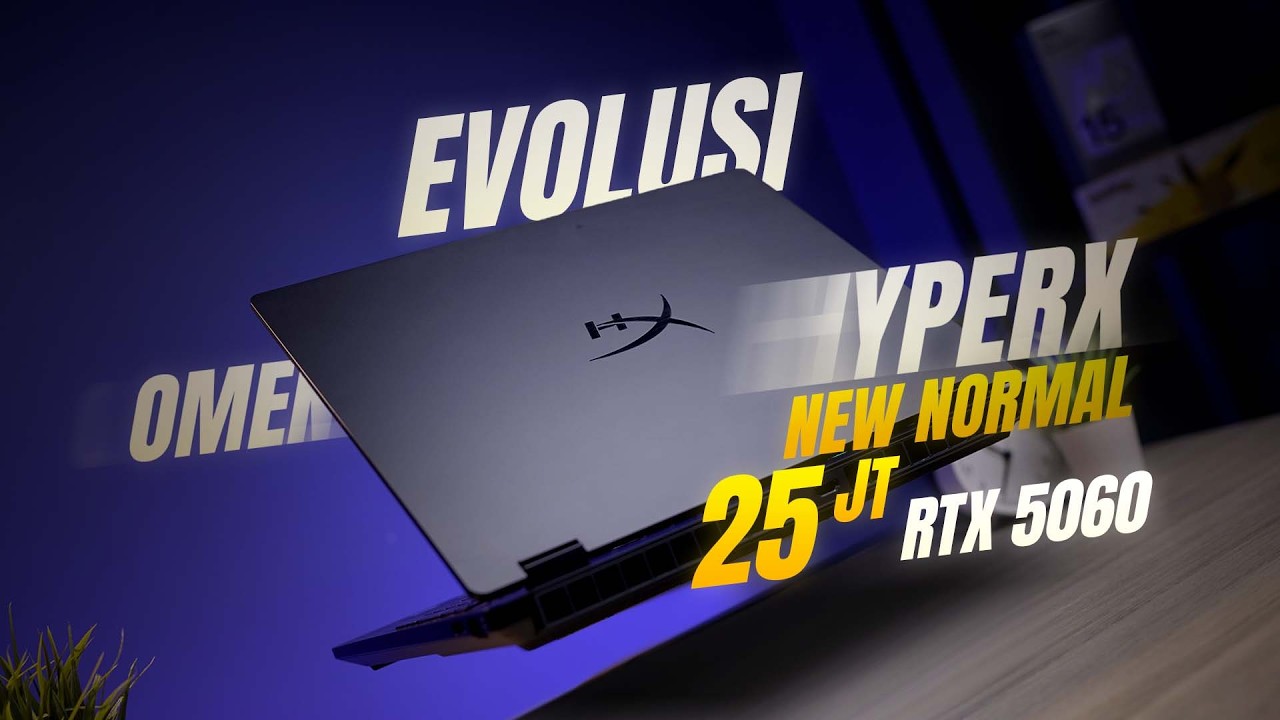 BUKAN VICTUS GANTI LOGO! Evolusi Gila HP di HyperX Omen 15 Terbaru