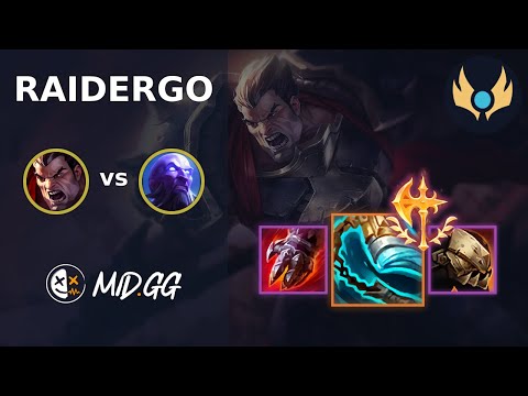 MID.GG: [ RaiderGO ] Darius TOP vs Ryze | KR CHALLENGER | LOL Season 2025
