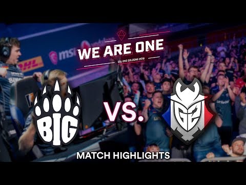 BIG vs. G2 Esports - Highlights | ESL One Cologne 2018 - Quarter Finals