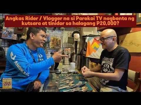 Dekada Collectibles Show S1 E5 : Angkas Rider Parekoi TV sells spoons and forks for P20,000?