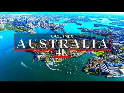 Australia 4K Drone Footage | Scenic Relaxation Film With Calming Music | 8K UHD World