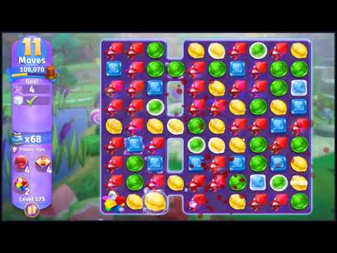 Wonka's World of Candy Level 175 - NO BOOSTERS + FULL STORY 🍫 | SKILLGAMING ✔️