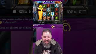 Massive WIN on the new Hacksaw Slot: Fist of Destruction #shorts #casino #bigwin
