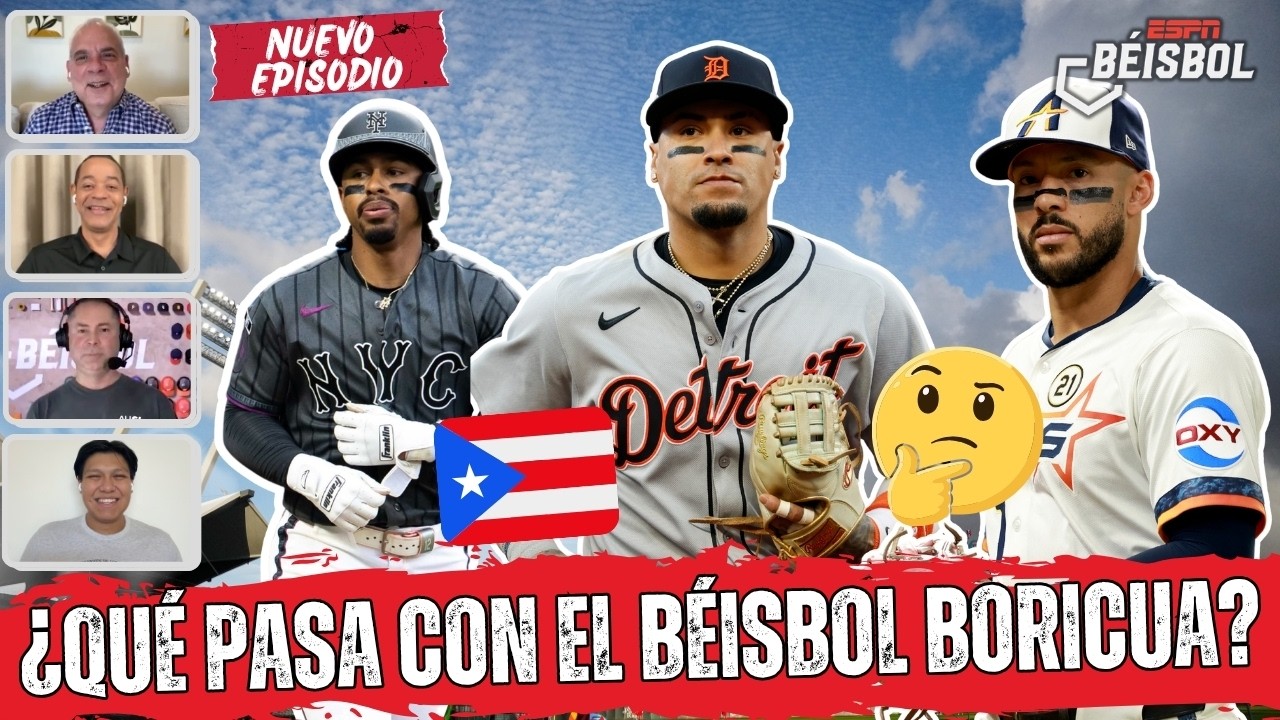 PUERTO RICO NO TIENE PELOTEROS en el JUEGO DE ESTRELLAS, pero NO ESTÁ en CRISIS | ESPN Beisbol