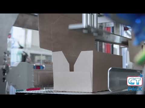 CT Pack: high speed packaging line for chocolate bars