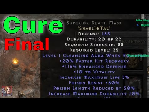 D2R 2.6 Runewords - Cure (Shael Io Tal) Final