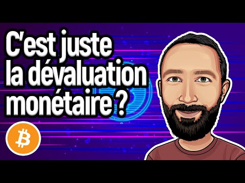 🤔 Le prix monte, mais c’est juste la dévaluation de la monnaie ?