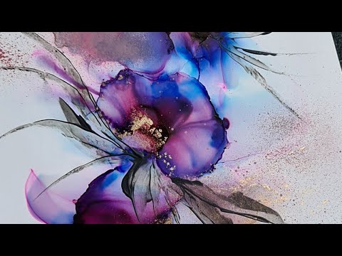 Alcohol Ink / Acrylic Paint / Catalyst Wedge / Montana Spray Paint 129