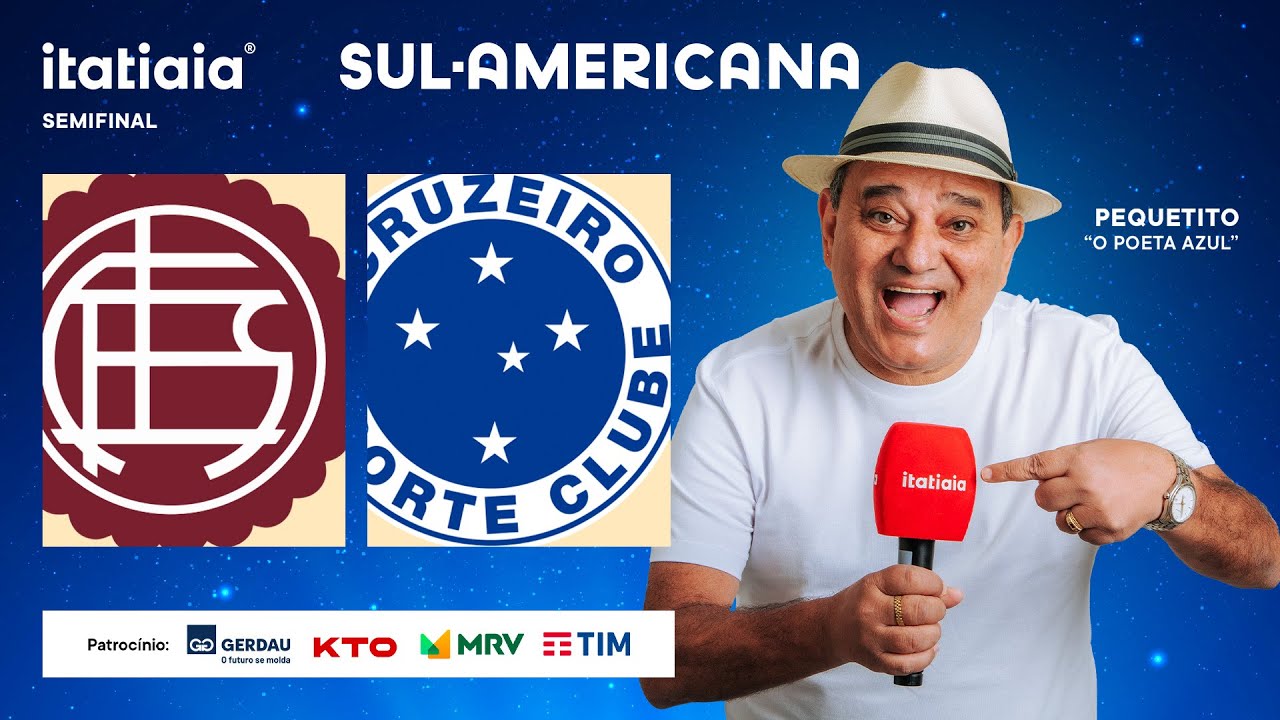 LANÚS-ARG X CRUZEIRO AO VIVO NA ITATIAIA | REACT DA SEMIFINAL DA COPA SUL-AMERICANA