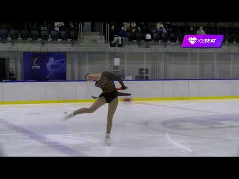 LTU Figure Skating Championship 2023 Senior WOMEN SP Jogaile AGLINSKYTE