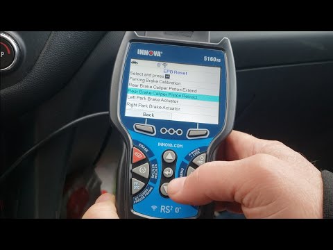 18 Chevy Equinox EPB Service Mode How to Get into and Perform Electronic Parking Brake Innova 5160RS