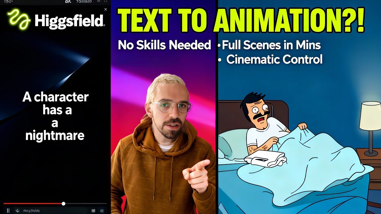 Higgs Field AI Animates Your Stories FOR YOU (Higgsfield Tutorial)