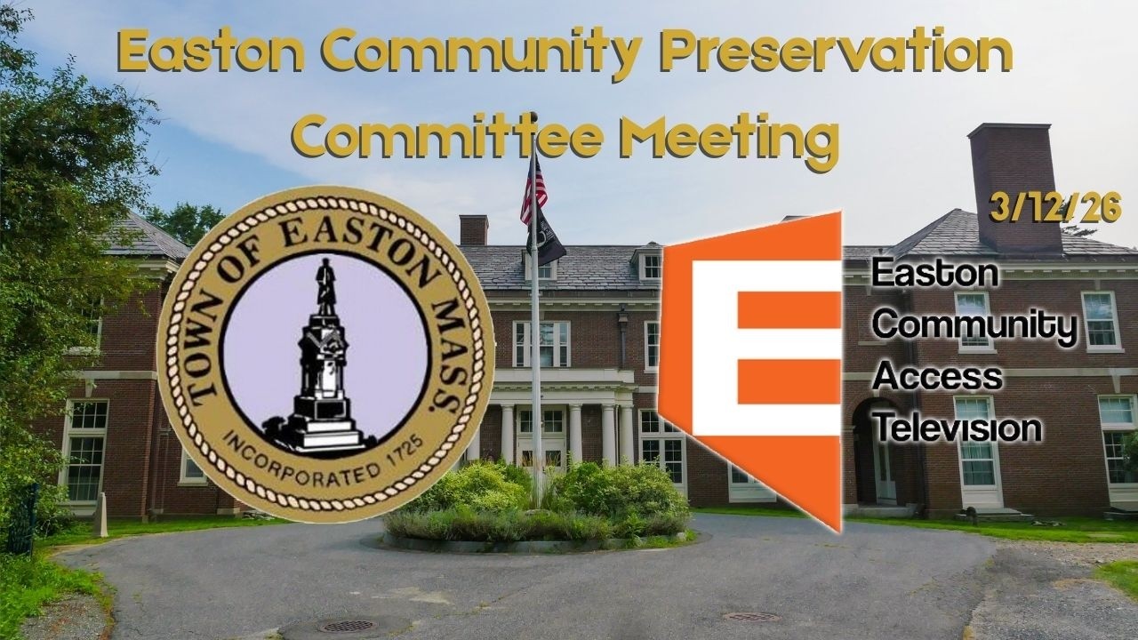 Community Preservation Committee Meeting 3/12/26