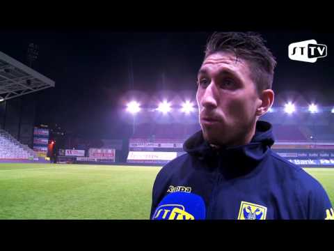 Sascha Kotysch na de kwartfinales van de Croky Cup