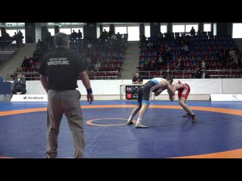 AWF CUP 2017 / 74 kg bronze medal match juniors greco-roman