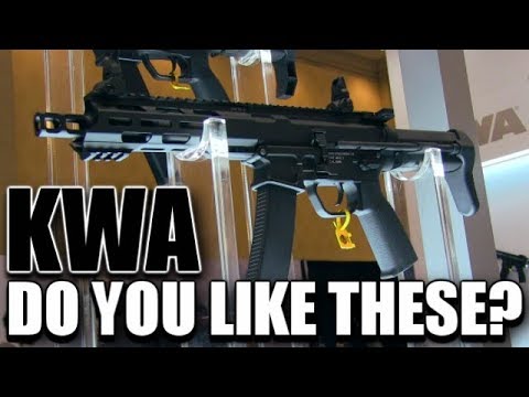 Possibly The Most Popular Airsoft Guns at Shot Show - KWA QRF