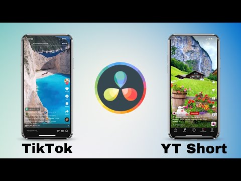 How to make a TIKTOK, YT Short or INSTAGRAM Reel in DaVinci Resolve 18 (So EASY)