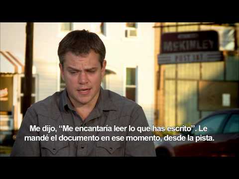Entrevista a Matt Damon sobre la película 'Tierra Prometida'