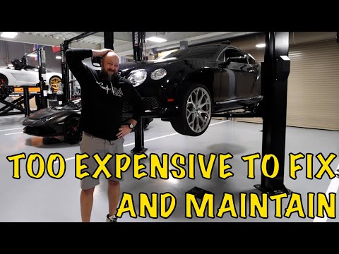 The costs of luxury life - Repair bill on my Bentley Continental