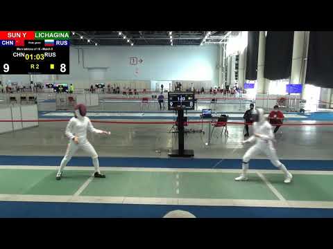 Kazan 2021 SWE - L16 - Sun CHN v Lichagina RUS