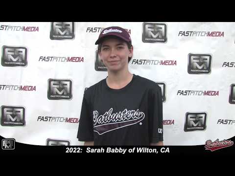 2022 Sarah Babby Outfield Softball Skills Video - Batbusters Gomes/Catario