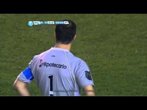 Racing 1 vs San Lorenzo 0 (Penal y Gol del Arquero Saja)