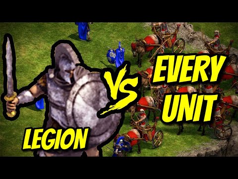 LEGION vs EVERY UNIT | Age of Empires: Definitive Edition