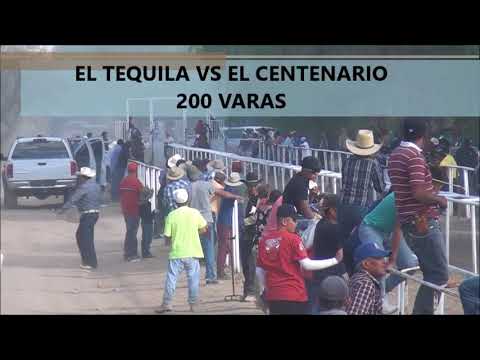 EL TEQUILA CUADRA MARYLAND VS EL CENTENARIO CUADRA PEREZ 200 VARAS