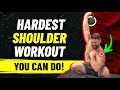 50 Rep Monster Shoulder Burn [ft. Hardest Shoulder Exercise You Can Do] | Coach MANdler