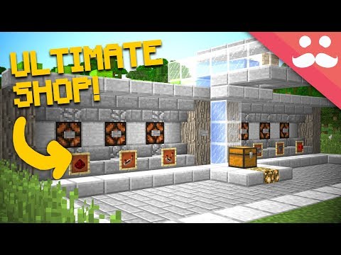 I Build the ULTIMATE SHOP in Minecraft 1.13!