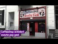 'Racistische' zwarte pop voor Arnhemse coffeeshop overgeschilderd