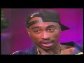 Tupac Shakur 2Pac Interviewed By Host Tanya Hart In 1992 Full Interview RARE