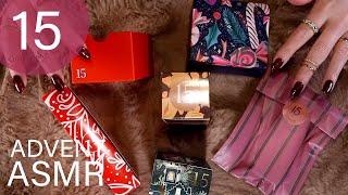 ASMR ✨🎄 Advent Day 15 ✨ 2025 (🎧 soft spoken, tapping, scratching) #advent2025 #beautyadventcalendars