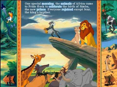 Disney Animated Storybook: The Lion King - Part 1