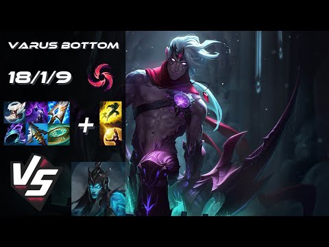 BOTTOM Varus vs Kalista - NA Grandmaster Patch 14.11
