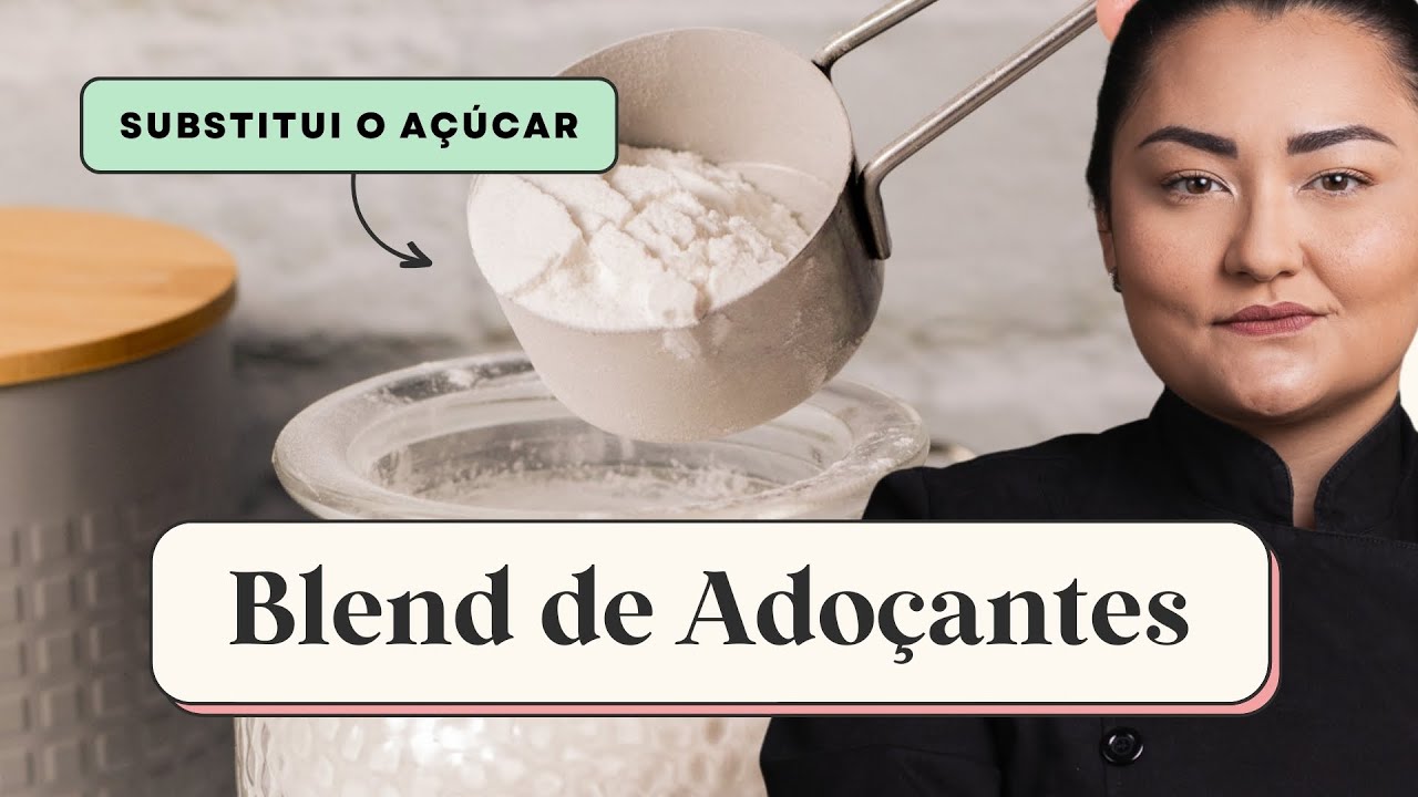 ADOÇANTE NATURAL | MISTURA QUE SUBSTITUI O AÇÚCAR