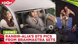 Ranbir Kapoor & Alia Bhatt perform INTENSE stunts in Brahmastra BTS pics
