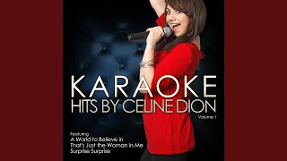 Map to My Heart (In the Style of Celine Dion) (Karaoke Version)