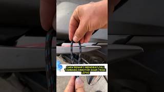 Download lagu CARA BENAR ‼️ CARA MENGIKAT TALI TAMBANG DI MOTOR #shorts #tips mp3