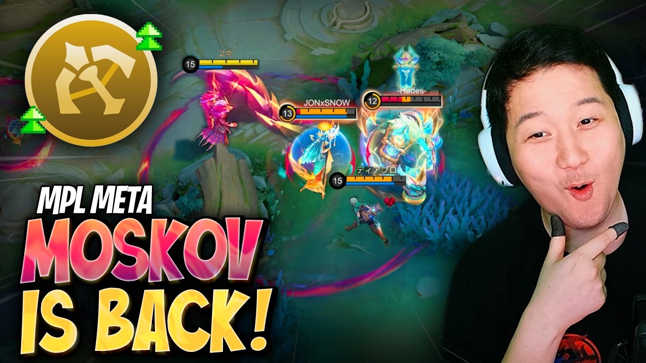 MPL Pro Meta!? I tried Moskov on Marksman Emblem | Mobile Legends