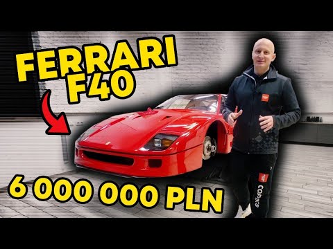 FERRARI F40 - NIESAMOWITA HISTORIA ! UNIKATOWY EGZEMPLARZ W POLSCE + WYWIAD + DETAILING FERRARI F40