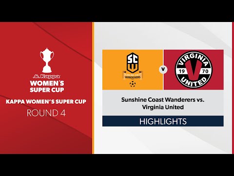 Kappa Women's Super Cup R4 - Sunshine Coast Wanderers vs. Virginia United Highlights