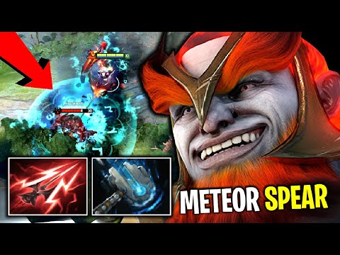 DEADLY COMBO..!! Spear of Mars + Meteor Hammer Combo Mars Magic Build 7.27c | Dota 2