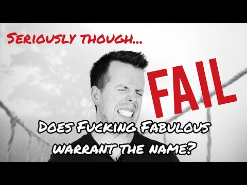 Seriously though... Does Tom Ford F**king Fabulous warrant the name?! (FAIL!)