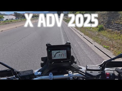 Honda X-ADV 2025 ACCELERATION 0-100 KM/H