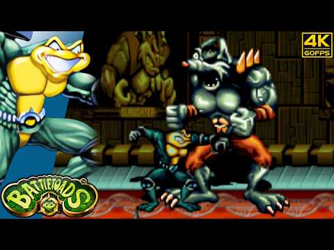Battletoads - Zitz (Arcade / 1994) 4K 60FPS