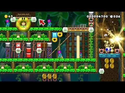 投稿できてなくてすいません...Speed Run ♪【50sec】 by Ĕ/ʍ_じいちゃん★ - Super Mario Maker 2 - No Commentary 1bz